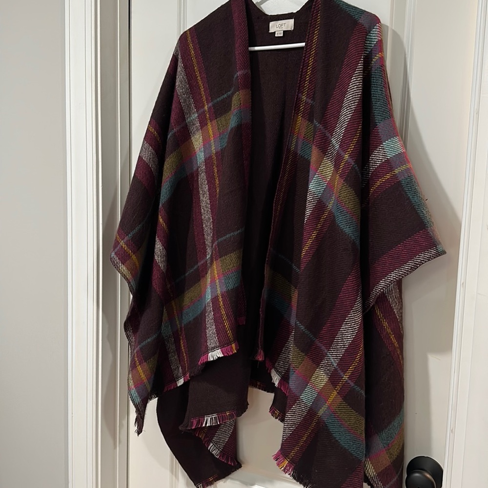 Plaid shawl